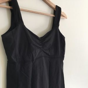 Lululemon Black Tank Top Size 6, Shelf Bra